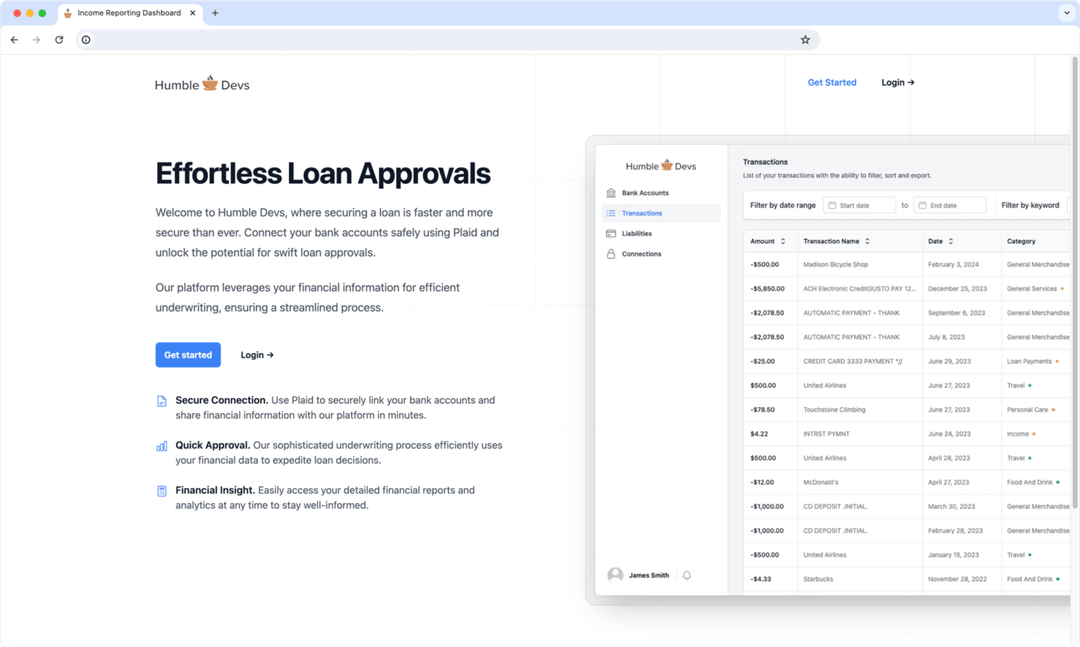 Landing Page