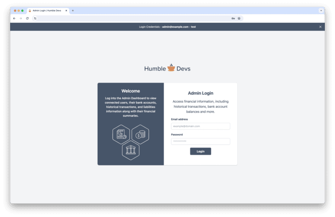 Admin Login